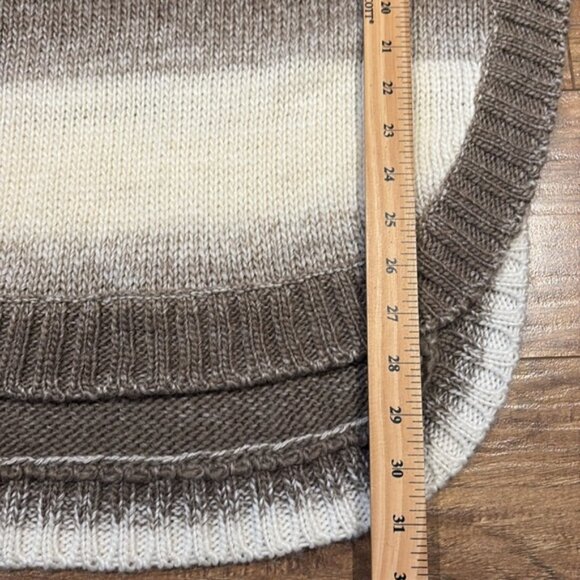 Parkhurst pinch short sleeve turtle neck knit cozy sweater - Picture 8 of 12